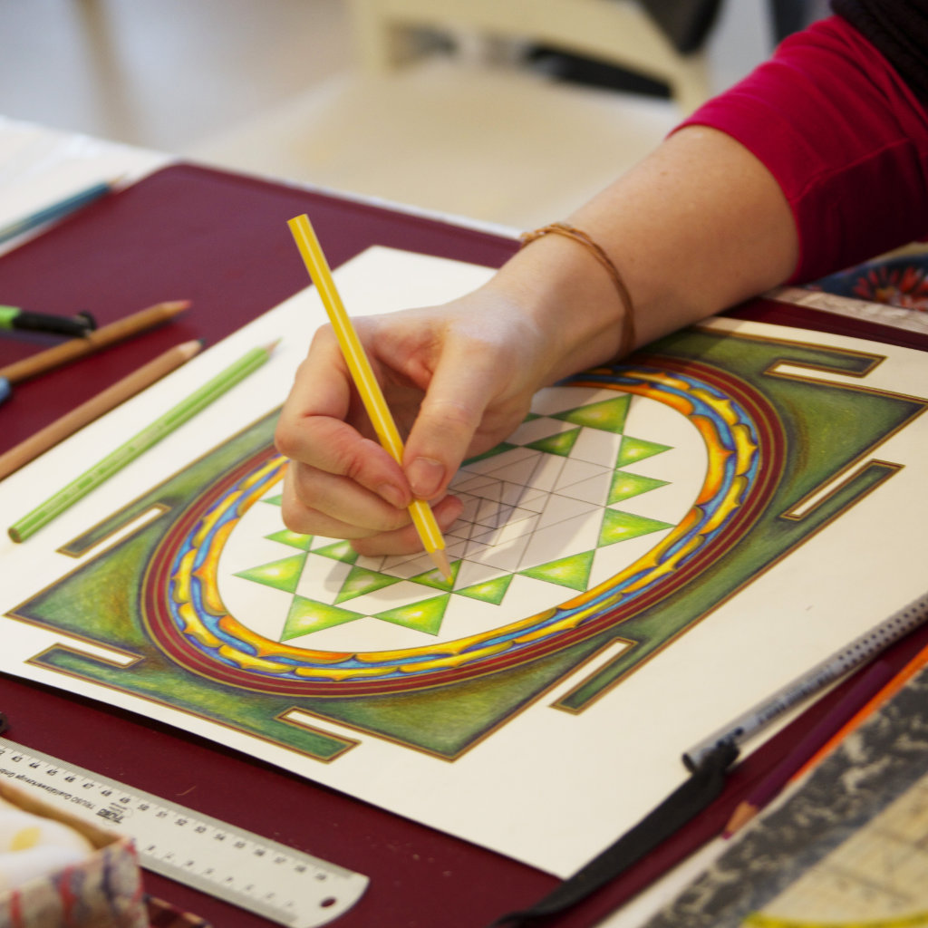 SRI YANTRA PAINTING MEDITATION - IN DEPTH